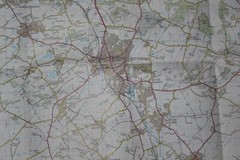 Ordnance Survey Landranger Map – Kettering & Corby, Sheet 141 – 1987