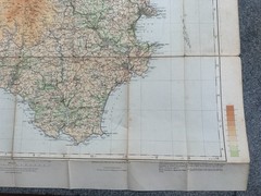 Ordnance Survey half inch map sheet 35 1925, SW Cornwall Scilly Isles – layers