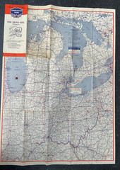 CONSOLIDATED TOURS Hotel Maps Penn Lincoln Hotel 1950