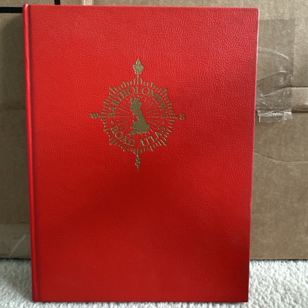 Vintage Bartholomew Road Atlas of Great Britain – 1967edition