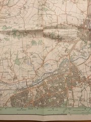 1985 Ordnance Survey Pathfinder Map TL 41/51 Harlow North And Hatfield Heath