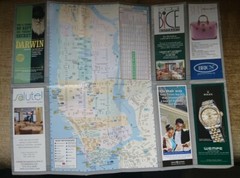 New York City Folding Map NYC 2006
