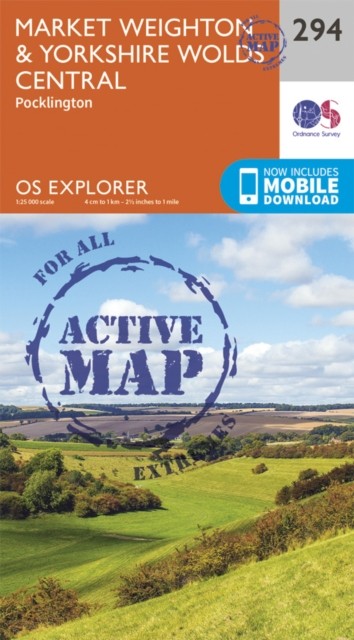 Market Weighton and Yorkshire Wolds Central by Ordnance Survey