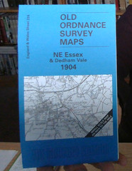 MAP OF NE Essex & Dedham Vale 1904 One Inch Sheet 224 by Robert Malster NEW