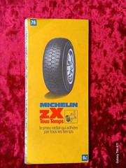 1980s Michelin Map No.78 Bordeaux Biarritz France Folding Road Map Vintage