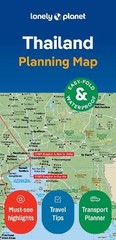 Lonely Planet Thailand Planning Map (Map) Map