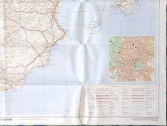 Bartholomew Euro Map – Spain & Portugal Scale – 1: 1,250,000 (1982).