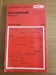 one Inch Map Bournemouth sheet 179 by Ordnance Survey (1971)