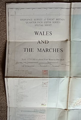Ordnance Survey – Wales and the Marches Quarter Inch Map 1963