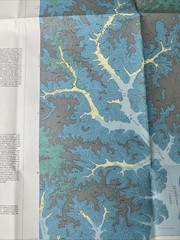 USGS Geologic Map Frogue Quadrangle Burkesville Cumberland Co. Kentucky 1967