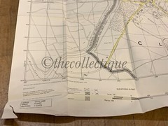 MOD MINISTRY OF DEFENCE MILITARY CLADY MAP-NORTHERN IRELAND
