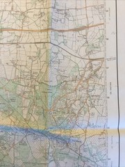 1982 Ordnance Survey Pathfinder Map TQ 45/55 Sevenoaks And Westerham