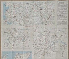 AA Service Map: Throughroutes to and from Bournemouth.