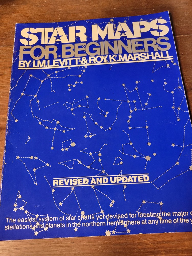 Star Maps For Beginners Revised & Updated I. M. Levitt Roy K. Marshall Astronomy