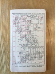 1948 Ordnance Survey One Inch Popular Edn Map 2 Shetland Islands North Mainland
