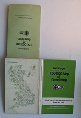 Landranger 1:50000 Cased Edition Vintage Ordnance Survey Maps 1980/90’s see List