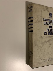 Vintage Bartholomew Gazetteer of Places in Britain 1986 – Hardcover Road