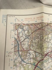 Vintage Ordnance Survey Map Sheet 187 Dorking, Reigate & Crawley Landranger