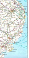 BARTHOLOMEW TOURING ROAD MAP BRITAIN