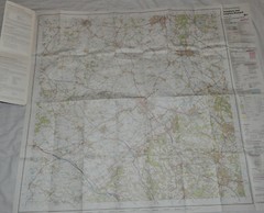 OS Ordnance Survey Landranger Map. Sheet 165 Aylesbury & Leighton Buzzard. 1981.