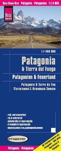 Reise Know-How Verlag GmbH Reise Know-How Ver Patagonia, Tierra del Fuego (Map)