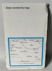 Ordnance Survey One Inch Tourist Map – Exmoor – 1982