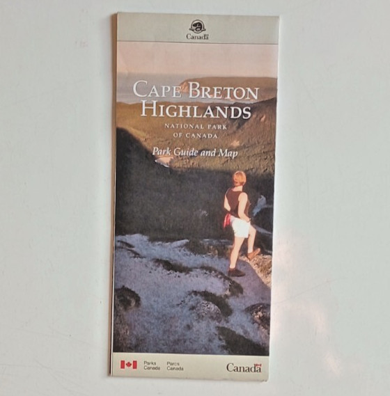Cape Breton Highlands park guide & map undated Government of Canada Tourism