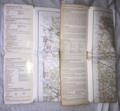 Vintage Ordnance Survey Maps West London 1978 & Reading And Windsor 1982