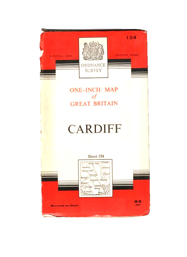 CARDIFF – Ordnance Survey One Inch Map (Seventh Series)