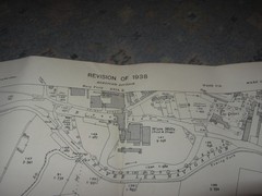 WW2 Vintage Ordnance Survey Map XXIX Herts Sheet 29.12 Hertford Ware 1938 1941