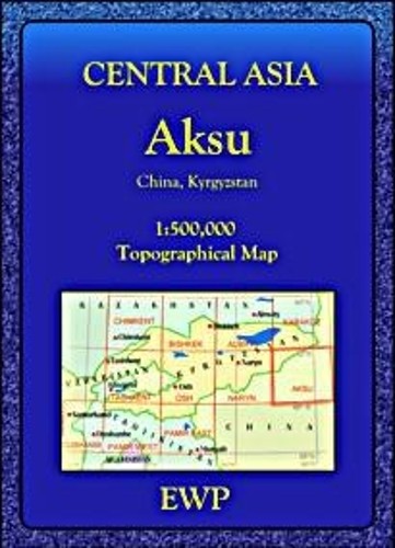 A.L. Wielochowski Aksu (Map) Central Asia Maps S. (UK IMPORT)