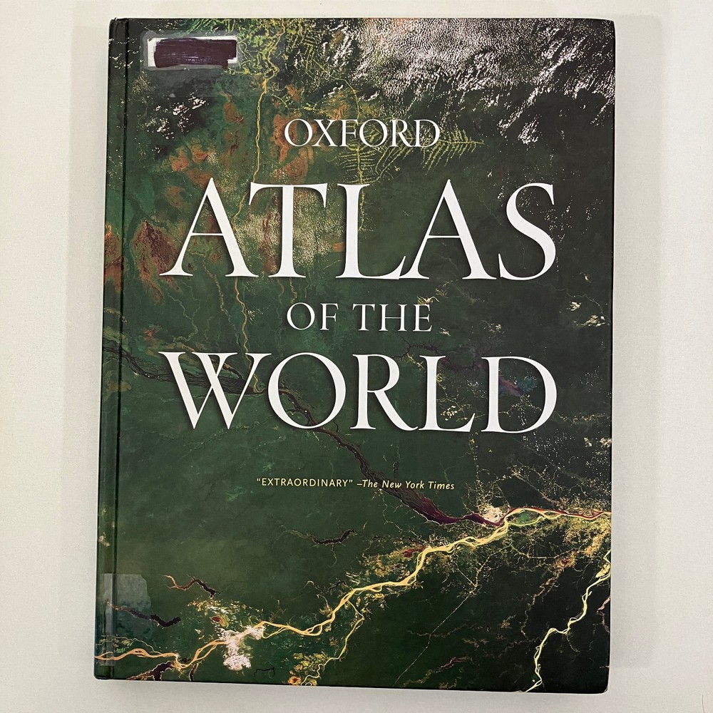 Atlas of the World Maps Ex-Library 23rd Edition 2016 Oxford University Press HC