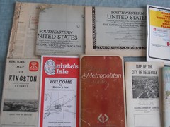 CANADA VINTAGE ROAD MAPS – Bundle of 22 maps – Some town maps – 1960’s/70’s