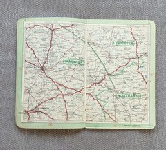 George Philip &Son Ltd Vintage “English Roads At A Glance” Map Book No8