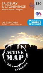 Salisbury and Stonehenge by Ordnance Survey (Sheet map, folded)