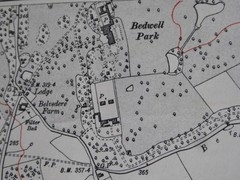 Vintage 1946 LITTLE BERKHAMPSTEAD EPPING GREEN V LARGE SCALE MAP SHEET 16¾”x22½”
