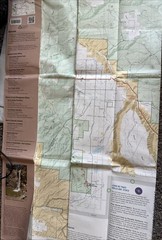 UNCOMPAHGRE NATIONAL FOREST Service MAP (PLATEAU DIVISION) – Colorado 2014 USDA