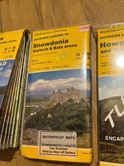 Ordnance Survey Outdoor Leisure Maps (Snowdonia & North Wales lot)