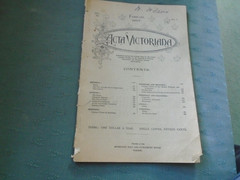 1897 FEB ACTA VICTORIANA VICTORIA UNIVERSITY TORONTO CANADA VINTAGE JOURNAL BOOK
