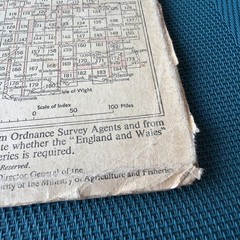 Vintage OS One Inch Map – Sheet 125 – Fakenham – 1954