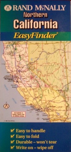 RAND MCNALLY EASYFINDER NORTHERN CALIFORNIA MAP