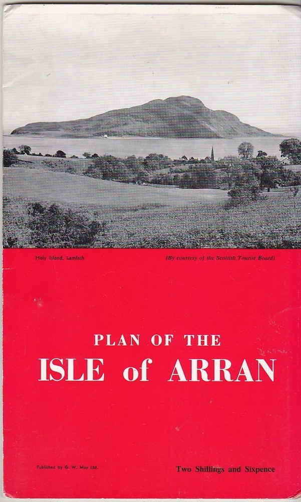 Vintage Pointer Plan of the Isle of Arran (1960s)
