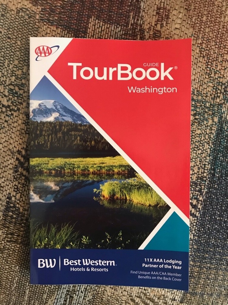 Washington State Tour Book Guide Atlas Maps Events Hotels Motels 2021 Edition