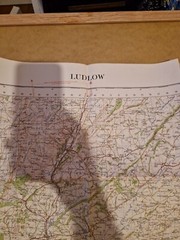 Ordnance Survey Map Of Great Britian – LUDLOW – 1967 – 1/63360