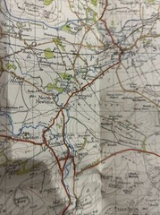 SALISBURY – 1940 Cloth Sixth Edition Ordnance Survey One Inch Sheet 167 Pewsey