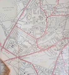 Burrow’s Pointer Guide Map of The Borough of Twickenham (Eighth Edition).