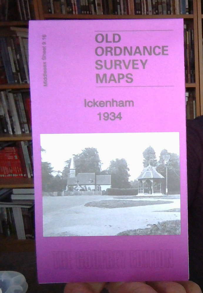 MAP OF Ickenham 1934: Middlesex Sheet 09.16 by Peter Hounsell NEW 9781847845184
