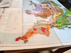 2 Geological Survey 10 mile Maps UK South Sheet Quaternary 1977 & Solid 1979