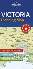 Lonely Planet Victoria Planning Map by Lonely Planet Sheet map, folded Book The