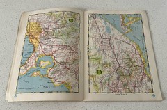 BP Road Map Victoria 1963 Australia Vintage state Melbourne booklet RARE Aussie